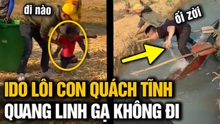 LÔI CON QUÁCH TỈNH KHI BỊ QUANG LINH DỤ DỖ CŨNG CƯƠNG QUYẾT KHÔNG CHỊU LÊN THUYỀN VÀ CÁI KẾT.