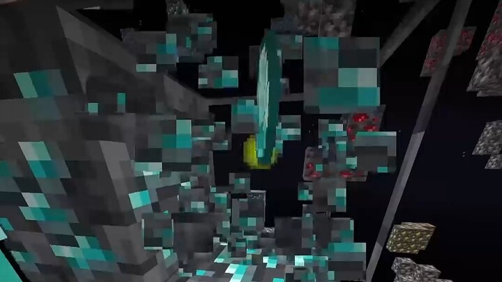 Bro, I heard you’re mining deep to dig up diamonds.