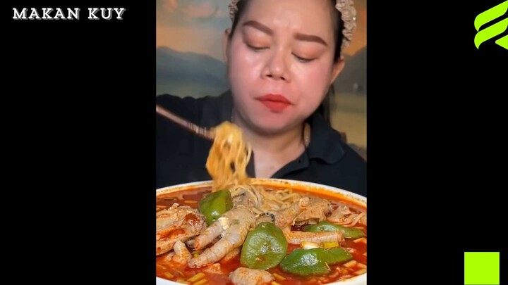 Mukbang indomie soto ceker cabe gendot🥵🔥