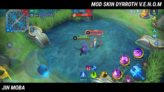 MLBB - Mod Skin Dyrroth V.E.N.O.M Full Hiệu Ứng No PW - Jin Moba