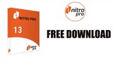 NITRO PDF PRO CRACK | LATEST VERISON | NITRO PDF PRO 13 FREE DOWNLOAD + TUTORIAL