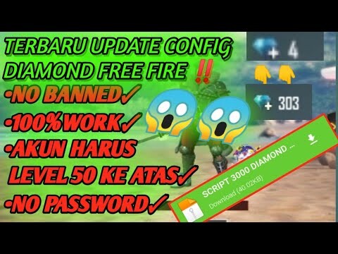 TERBARU UPDATE CONFIG DIAMOND FREE FIRE ‼️ AUTO JADI SULTAN PROS😱