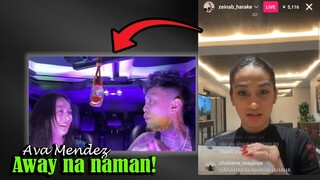 SKUSAT CLEE X AVA MENDEZ GINALINGAN MASYADO ZEINAB HINDI NAGPATALO SA KAGANDAHAN LATEST LIVE!