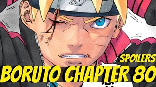 MAJOR BORUTO CHAPTER 80 SPOILERS: TIMESKIP BEGINS NEXT CHAPTER, END OF PART 1!!!