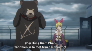 Kiếm pháp song hành với gấu - #AniMeme