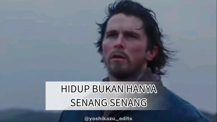 Hidup bukan hanya senang senang