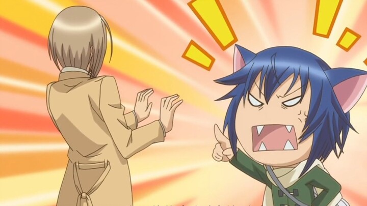 It's rare to see! The childishness that Jidou reveals when he is angry is so cute [Shugo Chara HD Ve