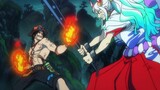 Yamato Vs Ace - Full Fight 「4k」「60fps」| One Piece 1013