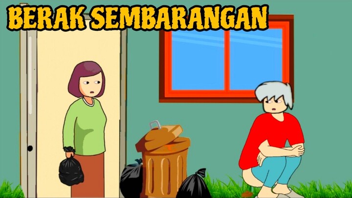 BERAK SEMBARANGAN !! KOCAK ABIS