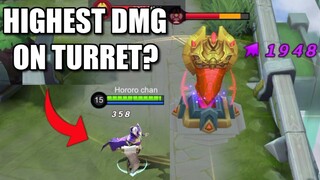 HIGHEST SKILL DMG ON TURRET?
