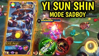 GAMEPLAY TOP GLOBAL YI SUN SHIN MODE SADBOY