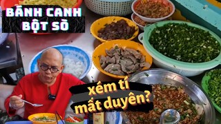 Color Man ngỡ ngàng trước tô BÁNH CANH BỘT SÒ rẻ ngất ngây, còn được chủ quán bao ăn?|Color Man Food