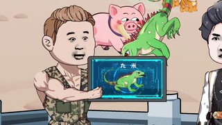 I was reborn as a pig, not only devouring a ten-meter-long python, but also occupying a giant bear's