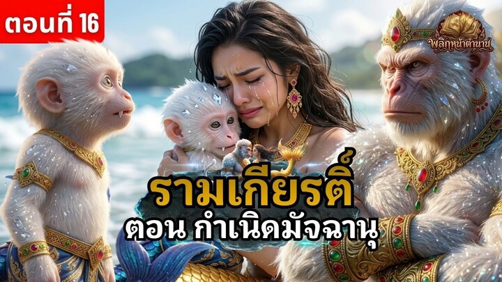 รามเกียรติ์ ตอนที่ 16 กำเนิดมัจฉานุ ตำนานลูกลับใต้บาดาล