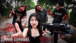 Zombie Escape POV Rescue Crush From Zombie Experiment#20 ( The Walking Dead ) 좀비 탈출: 좀비 실험에서 구출 크러쉬