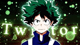 Izuku Midoriya (Deku) Twixtor with Rsmb Clips for editing