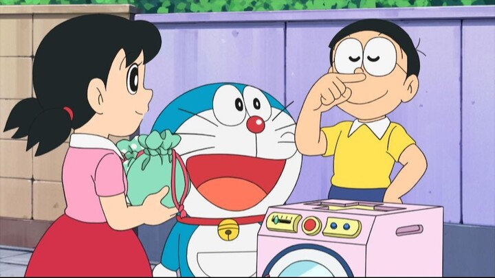 Doraemon (2005) Episode 924 - Takarir Indonesia "Mesin Cuci Pemilah & Rumah Pemakan Manusia & Mengam