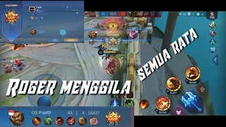 Roger menggila || build sakit Roger 2022