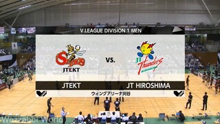 V.LEAGUE 21-22-JTEKT vs JT Thunders 2