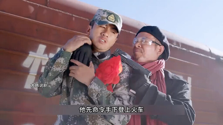 On his very first day as a new recruit, he unexpectedly ran into terrorists—truly shocking.