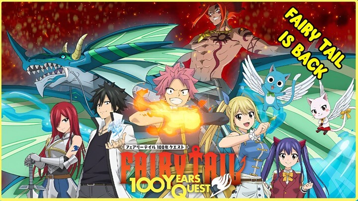 FAIRY TAIL IS BACK! 🔥REVIEW ANIME FAIRY TAIL 100 YEARS QUEST