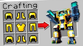 Minecraft Tapi Kutambahkan BAJU ROBOT untuk PERANG KIAMAT ‼️