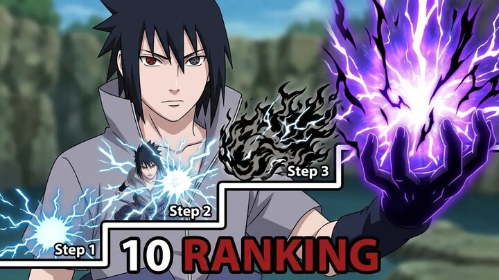 10 RANKING VARIASI CHIDORI_ DARI JARUM PETIR SAMPAI LEVEL DEWA!