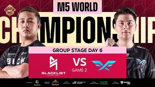 (FIL) M5 Group Stage Day 6 | BLCK vs FF | Game 2