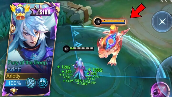 GLOBAL ARLOTT SOLO HIGH RANKED GAME NEW BROKEN LIFESTEAL BUILD!  ARLOTT USERS TRY THIS!