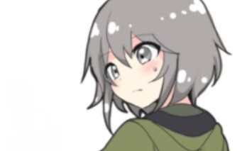 The little boy turned into a white-haired big sister