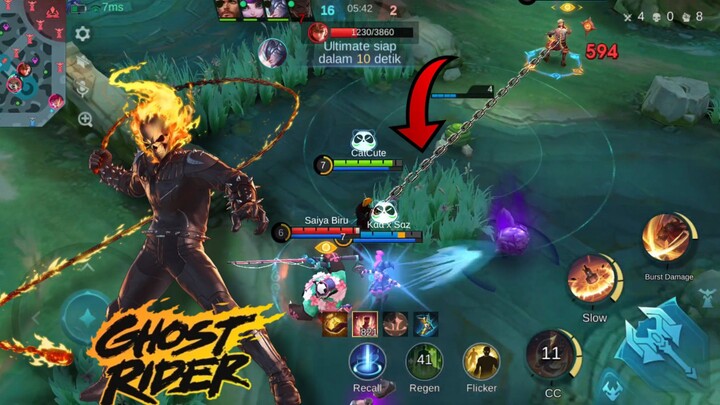 Skin Franco Paling OP, Rantainya Lebih Panjang?