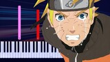 Naruto Shippuden OST - Tragic Piano Tutorial