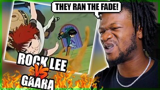 Gaara vs Rock Lee | Full Fight (English Dub) REACTION