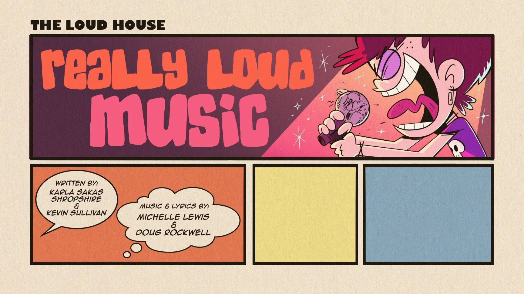 Really Loud Music / The Loud House - BiliBili