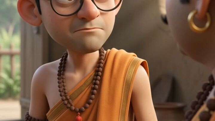 Motu Patlu Baba Ka Jugaad 😂🤣 | Patlu Ko Aaya Gussa | Funny Cartoon #shorts