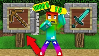 MINI GAME : CUỘC CHIẾN SỞ HỮU VŨ KHÍ CÙI NHẤT ** NOOB CÓ VŨ KHÍ CÙI BẮP NHẤT MINECRAFT ??