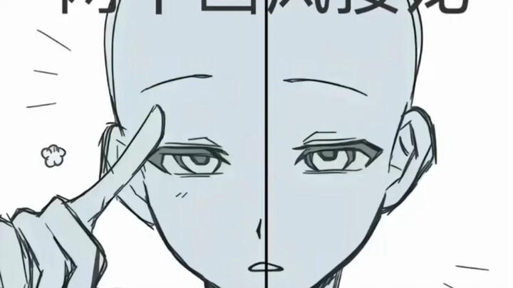 Hợp vẽ, bên trái là người thân và bạn bè, bên phải là tôi.