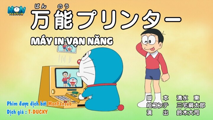 Doraemon New Series - Tập 887:Máy In Vạn Năng & Có Quá Nhiều Doraemon | Monfansub VN | Vietsub | FHD