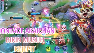 MONTAGE AKAICHAN BIKIN MUSUH KEJEPIT:)