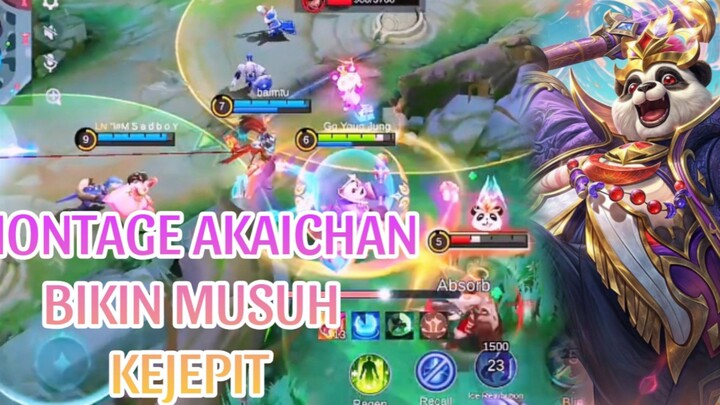 MONTAGE AKAICHAN BIKIN MUSUH KEJEPIT:)