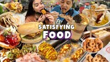 PHILIPPINES STREET FOOD AT THE MALL SO SATISFYING FOOD PINOY MUKBANG