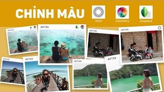 Chỉnh màu hình chụp sống ảo bằng VSCO - ColorStory - Snapseed