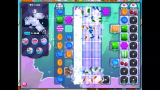 Candy Crush Level 1945 Talkthrough, 15 Moves 0 Boosters