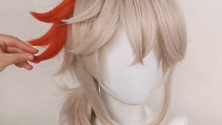 Manmi Genshin Impact Maplebara Manyo Cos Wig Styling Tutorial Who wouldn’t like Manyo? Anyway, I got