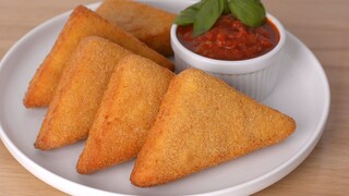 Make GRILLED CHEESE SANDWICH like an Italian! Mozzarella in Carrozza