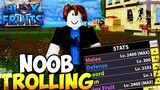 Trolling as a Noob on Blox Fruits (Gone RIGHT)