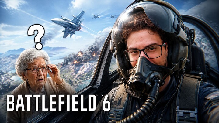 Ele prefere o que?! Só resenha e pilotagem de qualidade no BF6!