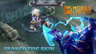 Nyobain Franco Skin Epic 🔥 | MLBB