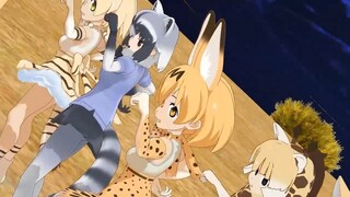【mmdけもフレ】フレンズ達で月見夜ラビット
