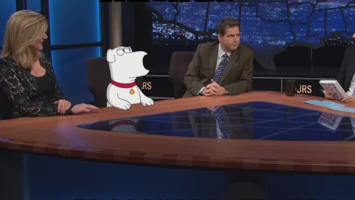 Brian was on the show and was abused by the host